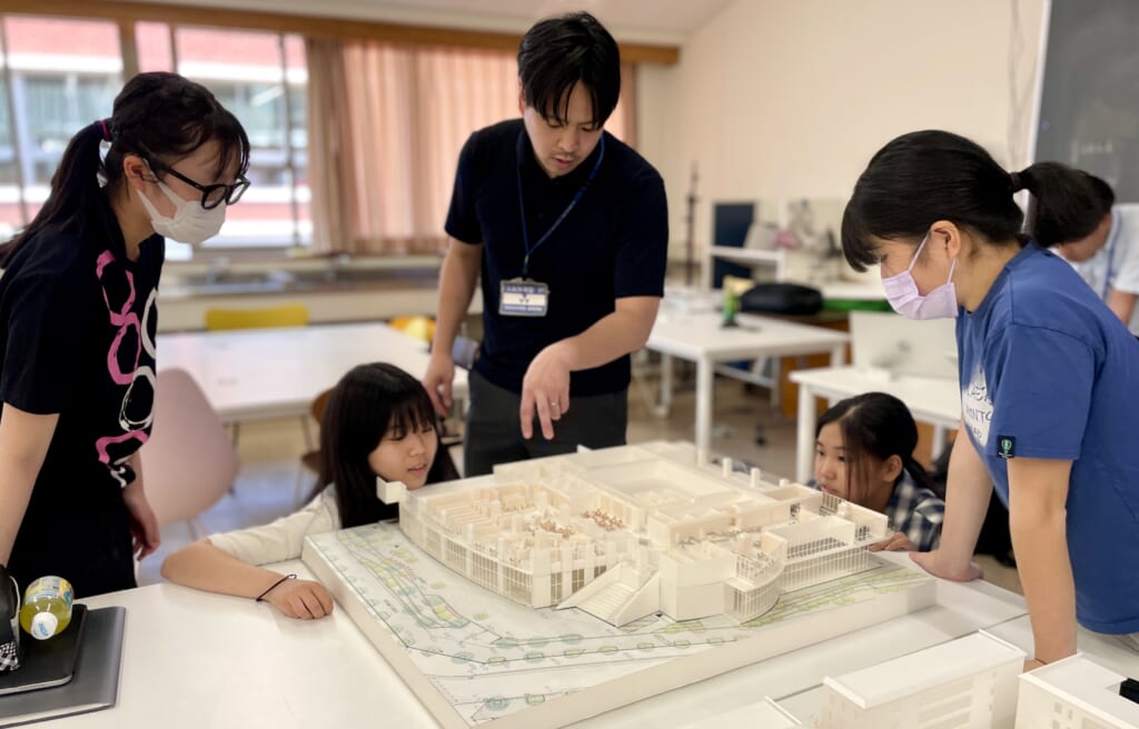 建築模型の意味 – 同志社中学校